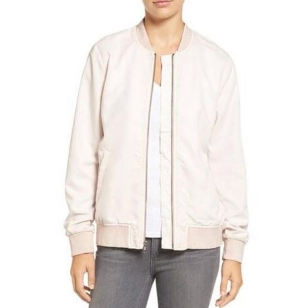 Blush Bomber Jacket